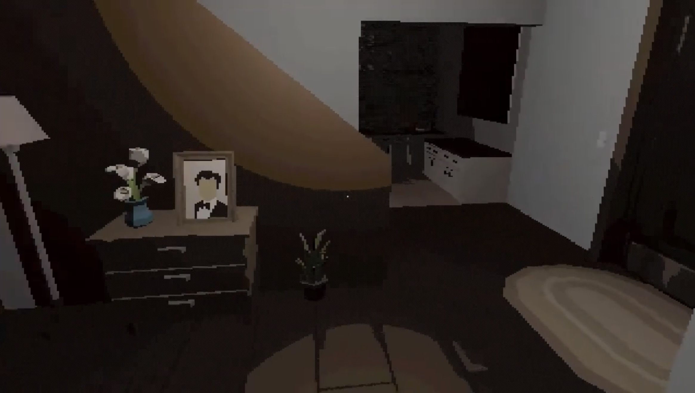 House entry shot