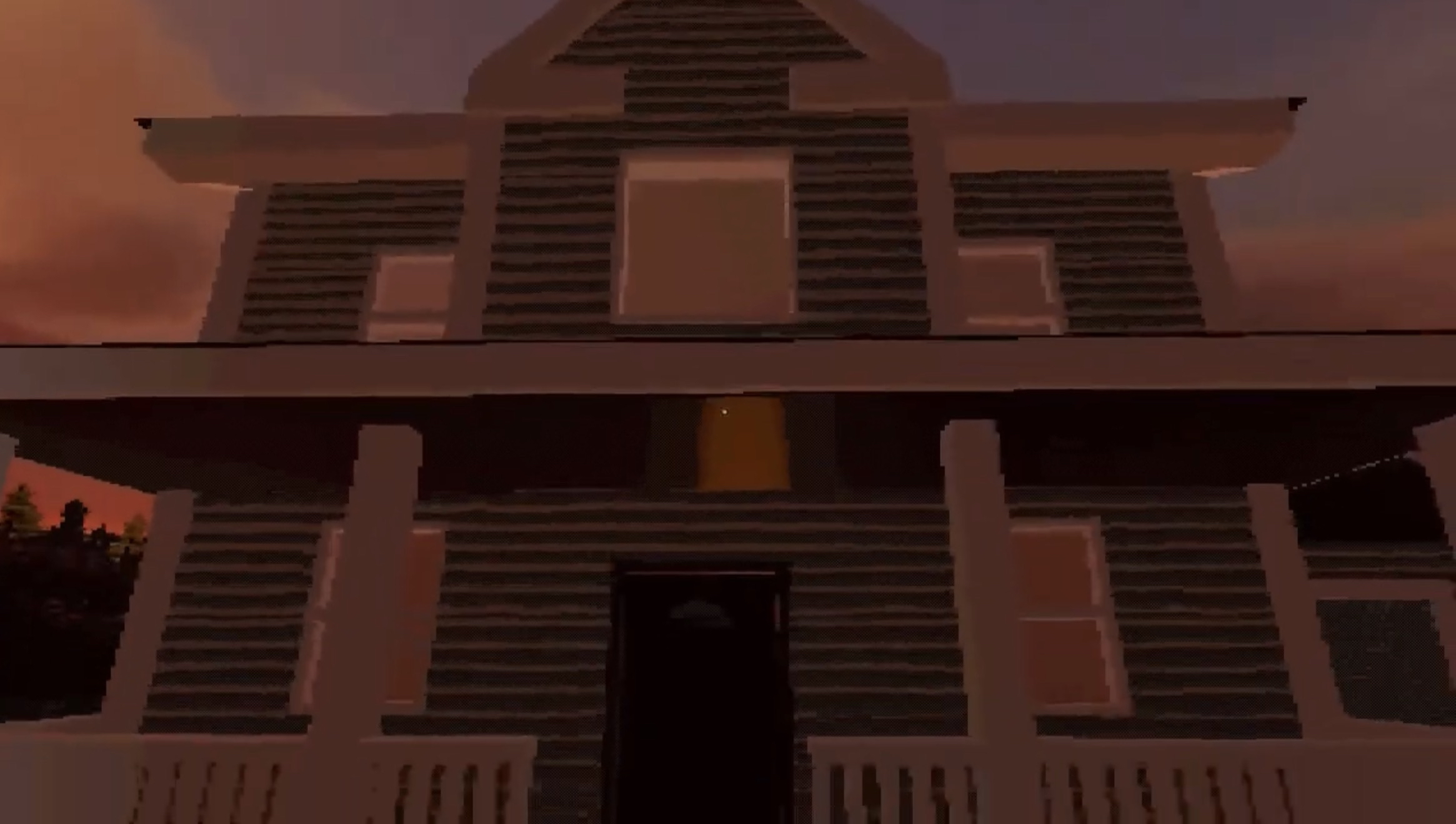 House entry shot